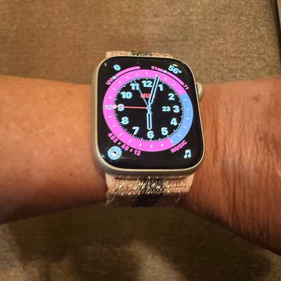 New Apple Watch band sparkle stripe adjustable removable strap - Picture 11 of 12